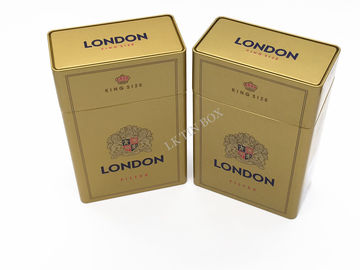 Κίνα Λογότυπο συνήθειας δοχείων κασσίτερου τσιγάρων του Λονδίνου Preminum που τυπώνεται για το cOem 10 πακέτων/το ODM προμηθευτής